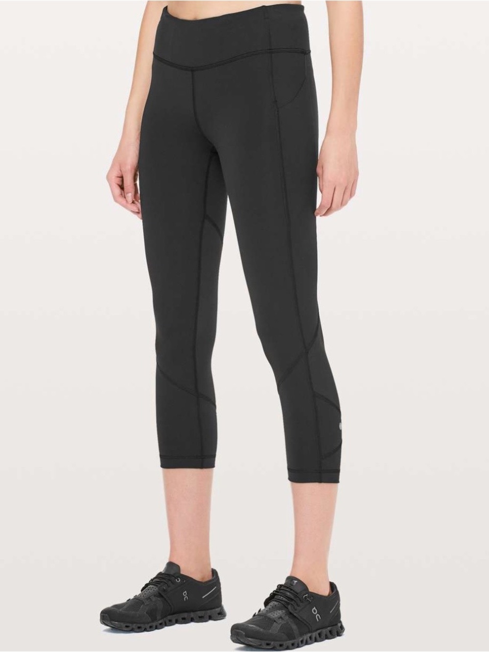 Lululemon Pace Rival Crop *Full-On Luxtreme 22"